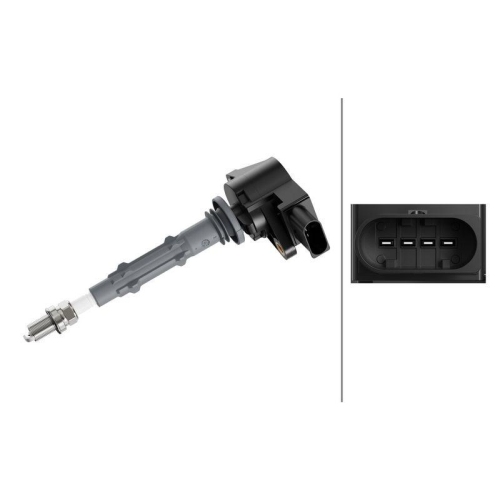 Z&uuml;ndspule Hella 5DA 358 000-671 f&uuml;r Mercedes Benz Mercedes Benz Mercedes Benz