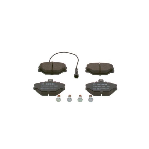 Brake Pad Set Disc Brake Bosch 0986491050 for Alfa Romeo Fiat Lancia Front Axle