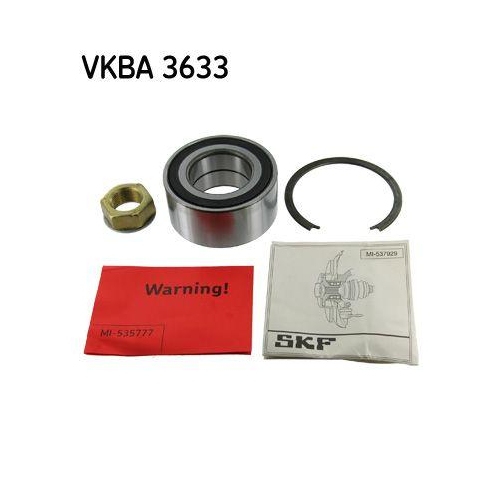 Radlagersatz Skf VKBA 3633 für Alfa Romeo Fiat Lancia Peugeot Land Rover