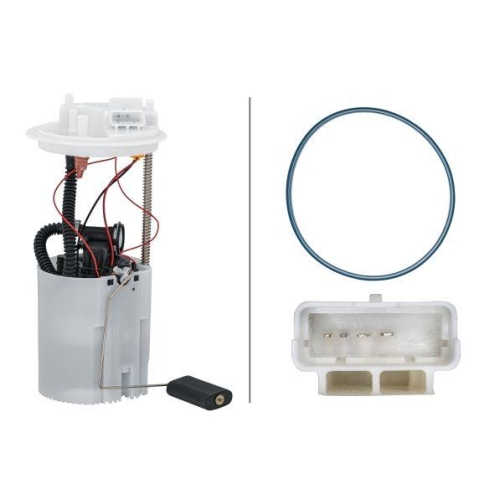 Kraftstoff F&ouml;rdereinheit Hella 8TF 358 146-901 f&uuml;r Fiat Opel