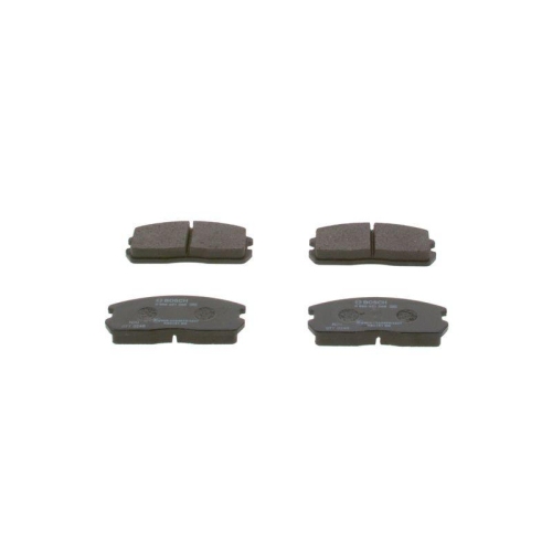 Bremsbelagsatz Scheibenbremse Bosch 0986491260 f&uuml;r Mitsubishi Vorderachse