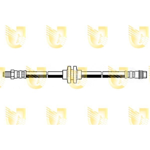 Bremsschlauch Unigom 378012 f&uuml;r Renault Vorne