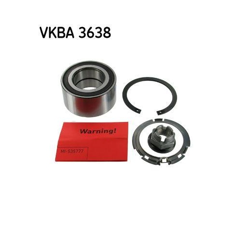 Radlagersatz Skf VKBA 3638 f&uuml;r Renault Vorderachse