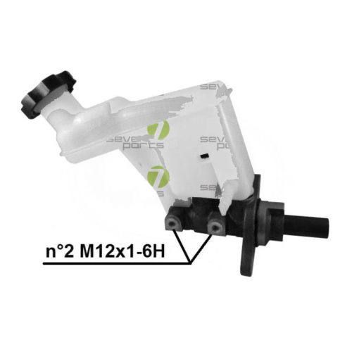 Hauptbremszylinder 7 Seven Parts SVI63230 f&uuml;r