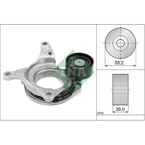Riemenspanner Keilrippenriemen Ina 534 0794 10 f&uuml;r Mercedes Benz Mercedes Benz