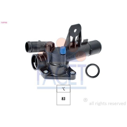 Thermostat K&uuml;hlmittel Facet 7.8710S Made In Italy - Oe Equivalent f&uuml;r