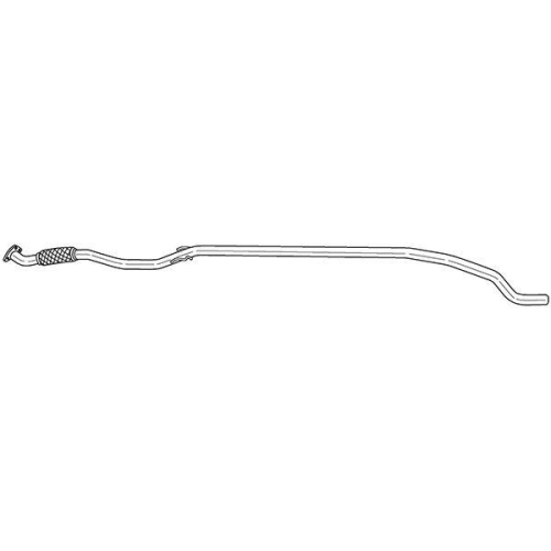 Abgasrohr Sigam 40518 f&uuml;r Opel Mitte