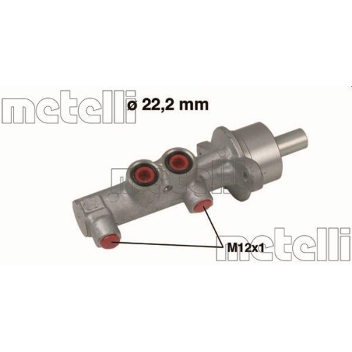 Hauptbremszylinder Metelli 05-0540 f&uuml;r Opel