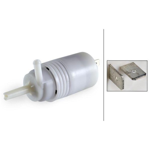 Waschwasserpumpe Scheibenreinigung Hella 8TW 004 223-031 für Aebi Alfa Romeo Bmw