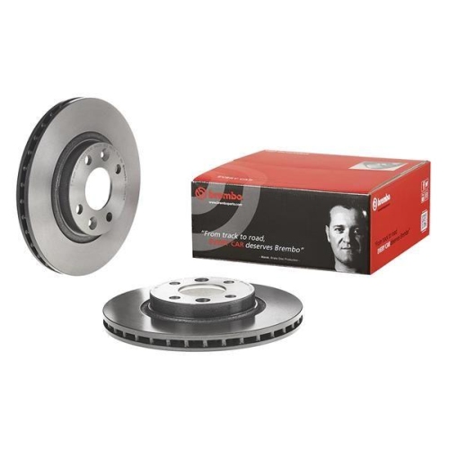 Bremsscheibe Brembo 09.C285.11 Prime Line - Uv Coated f&uuml;r Renault Dacia Smart