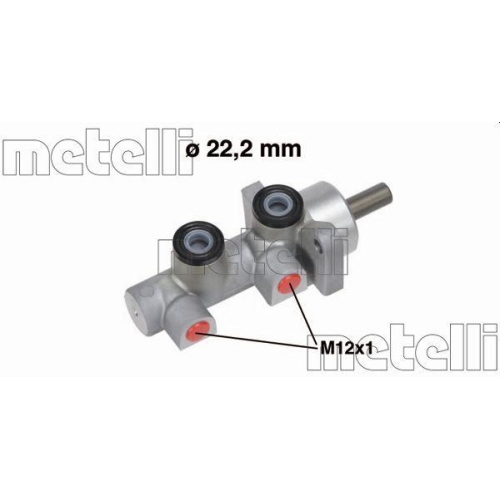 Hauptbremszylinder Metelli 05-0723 f&uuml;r Chevrolet Daewoo