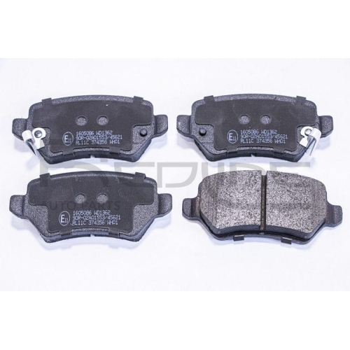 Bremsbelagsatz Scheibenbremse Red-line 27KI068 f&uuml;r Ford Opel Toyota Kia