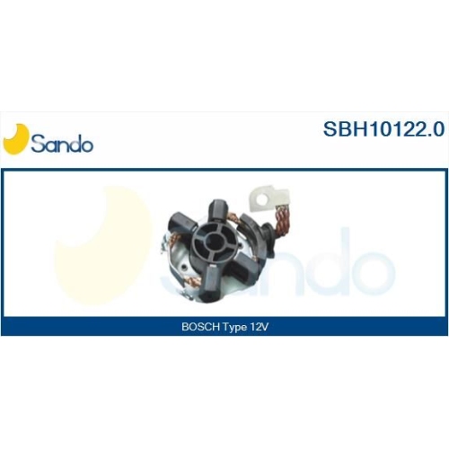 Halter Kohleb&uuml;rsten Sando SBH10122.0 f&uuml;r Ika