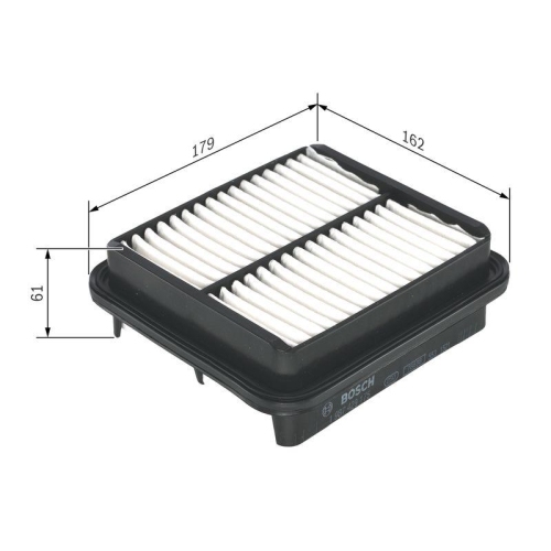 Servicekit 3 Filter Bosch f&uuml;r SUZUKI LIANA sxu+5 Liter &Ouml;l 5w30