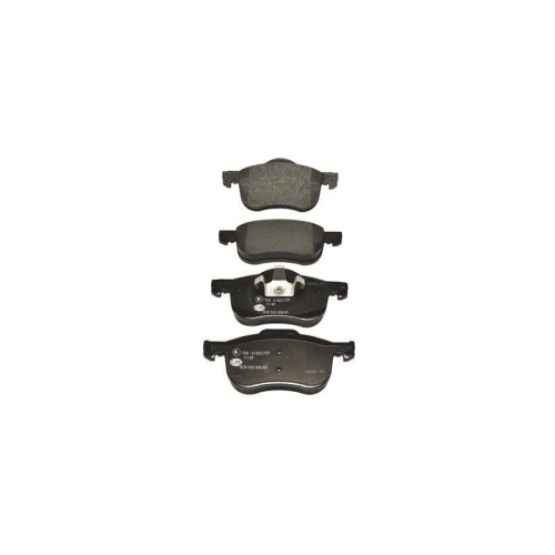 Bremsbelagsatz Scheibenbremse Hella 8DB 355 008-851 f&uuml;r Volvo Vorderachse