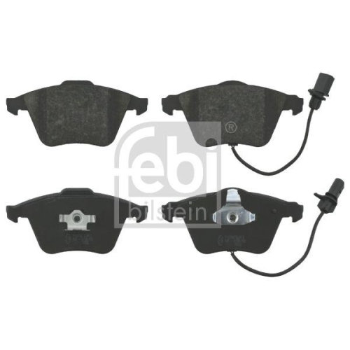Bremsbelagsatz Scheibenbremse Febi Bilstein 16584 f&uuml;r Audi Seat Vorderachse