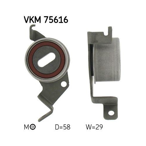 Spannrolle Zahnriemen Skf VKM 75616 f&uuml;r Mitsubishi