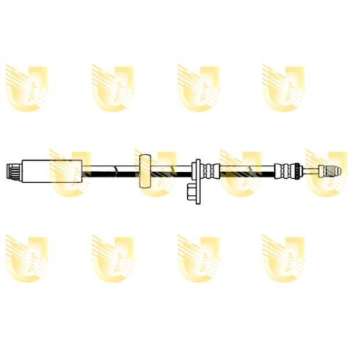 Bremsschlauch Unigom 378347 für Citroën Peugeot Vorne