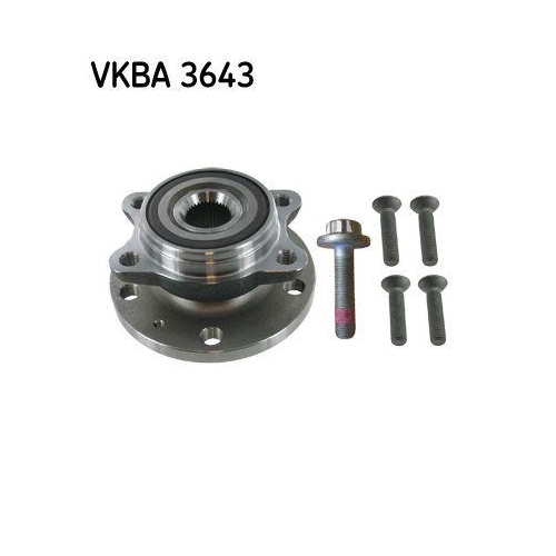 Wheel Bearing Kit Skf VKBA 3643 for Audi Seat Skoda VW Vw (faw) Vw (svw)