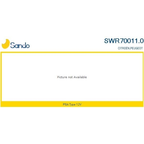 Schalter Fensterheber Sando SWR70011.0 für Citroën/peugeot Beifahrerseitig