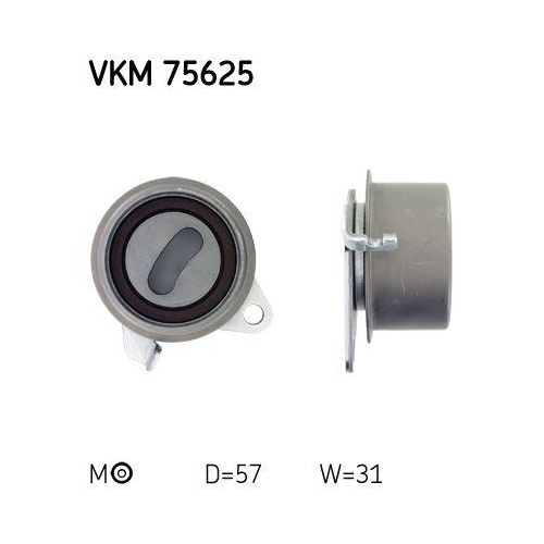 Spannrolle Zahnriemen Skf VKM 75625 f&uuml;r Mitsubishi