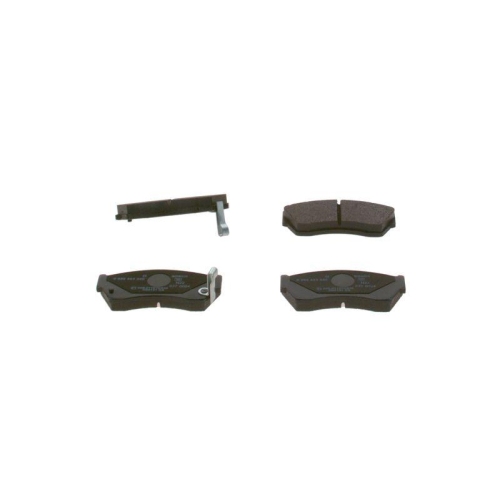 Bremsbelagsatz Scheibenbremse Bosch 0986493340 f&uuml;r Opel Saab Subaru Suzuki Tatra
