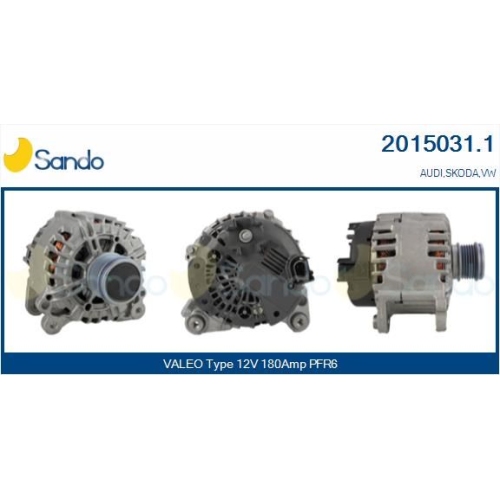 Generator Sando 2015031.1 f&uuml;r VW Vag