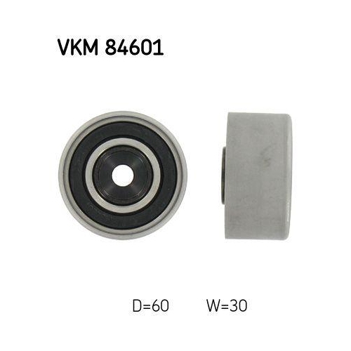 Umlenk /f&uuml;hrungsrolle Zahnriemen Skf VKM 84601 f&uuml;r Mazda Kia