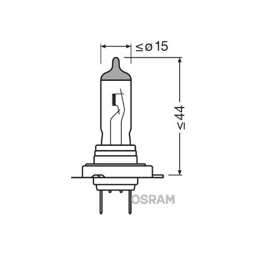 Bulb Cornering Light Ams-osram 64210 Original for Jenbacher