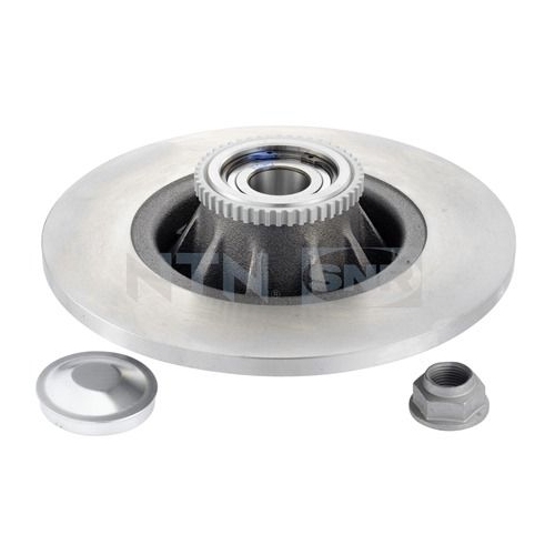 SNR 1X Bremsscheibe Hinterachse f&uuml;r Nissan Opel Renault Vauxhall Links