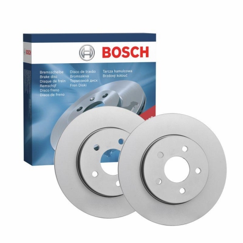 Bremsscheibe Bosch 0986479B65 f&uuml;r Ford Jaguar Hinterachse
