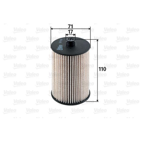 Kraftstofffilter Valeo 587926 für Volvo