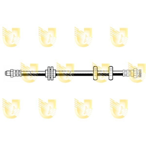 Bremsschlauch Unigom 377344 f&uuml;r Alfa Romeo Vorne