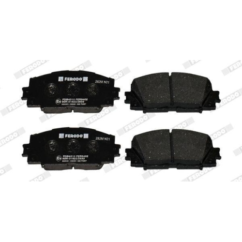 Brake Pad Set Disc Brake Ferodo FDB4310 Premier for Toyota Lexus Front Axle