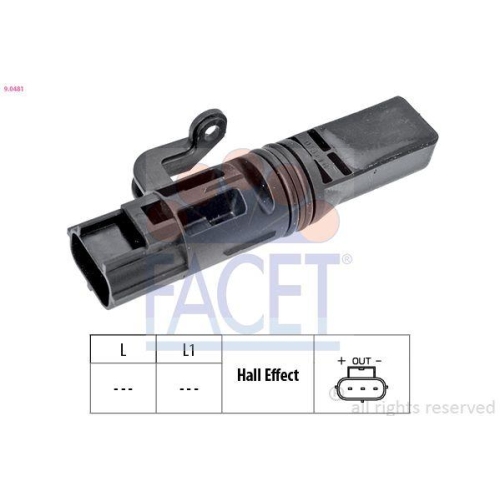 Sensor Motordrehzahl Facet 9.0481 Made In Italy - Oe Equivalent für Ford Mazda