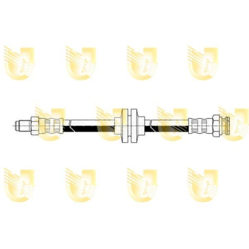 Bremsschlauch Unigom 377345 für Alfa Romeo Hinten
