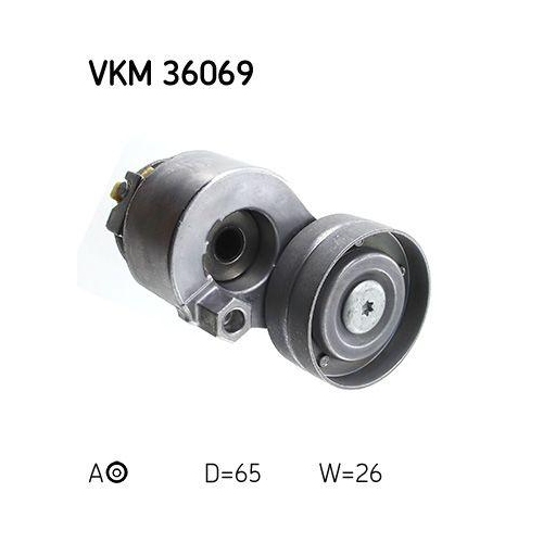 Riemenspanner Keilrippenriemen Skf VKM 36069 f&uuml;r Mitsubishi Nissan Opel Renault