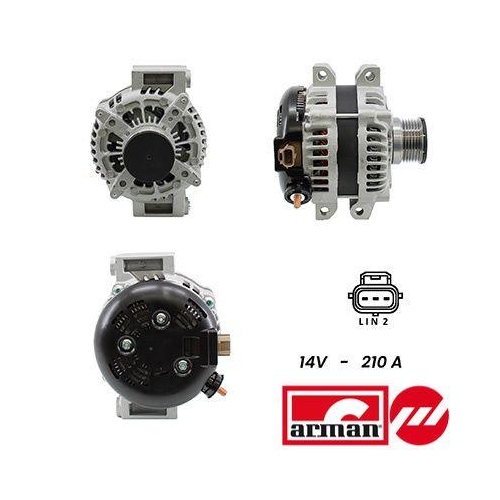 Generator Sidat A12DE0606AS Arman für Alfa Romeo Chrysler Fiat Lancia Jeep