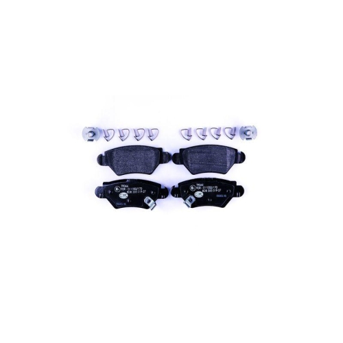 Bremsbelagsatz Scheibenbremse Hella 8DB 355 019-271 f&uuml;r Opel Vauxhall Chevrolet