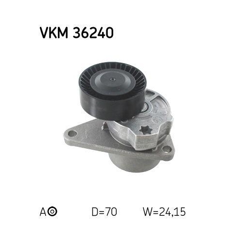 Riemenspanner Keilrippenriemen Skf VKM 36240 für Volvo Volvo Asia Mitte