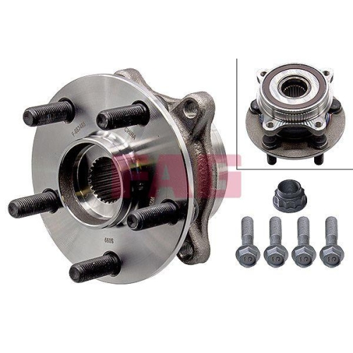 Radlagersatz Schaeffler Fag 713 6213 20 f&uuml;r Toyota Lexus Vorderachse