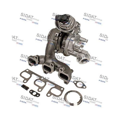 Lader Aufladung Sidat 49.079 Etp Turbo für Audi Seat Skoda VW Vag