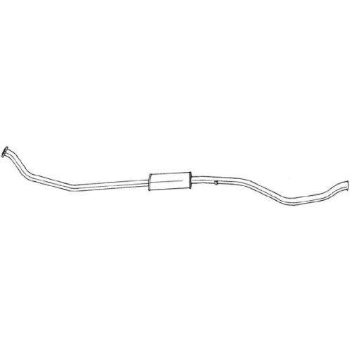 Abgasrohr Sigam 45168 f&uuml;r Peugeot Mitte