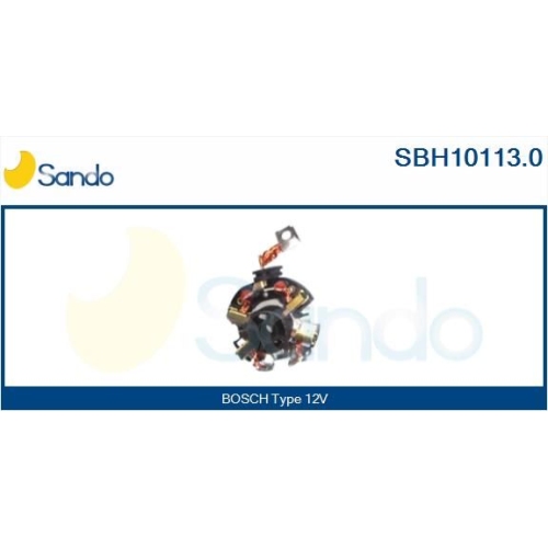 Halter Kohleb&uuml;rsten Sando SBH10113.0 f&uuml;r Fiat Mercedes Benz Mercedes Benz Opel