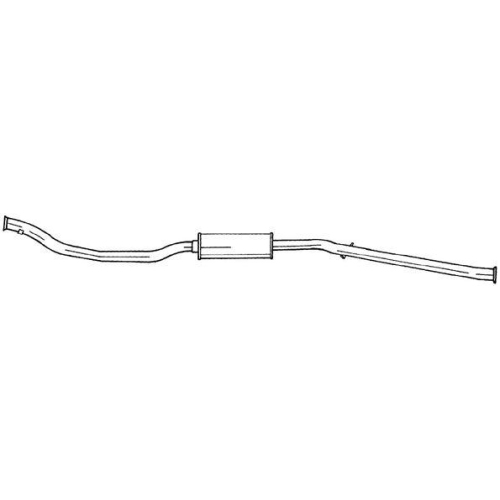 Mittelschalld&auml;mpfer Sigam 45403 f&uuml;r Peugeot