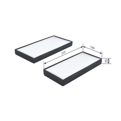 Filter Innenraumluft Bosch 1987432176 f&uuml;r Kia