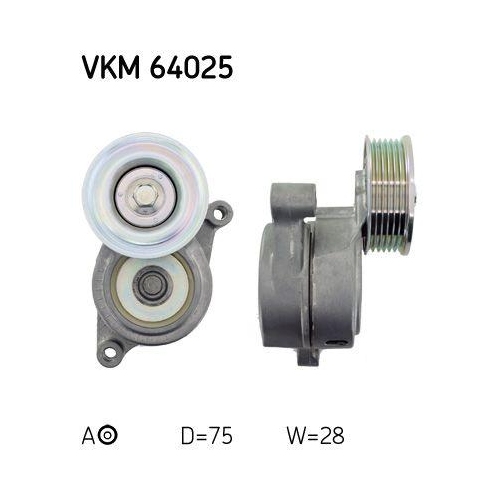Riemenspanner Keilrippenriemen Skf VKM 64025 für Mazda