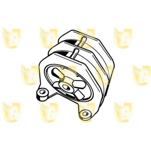 Lagerung Motor Unigom 396793 f&uuml;r Renault Getriebeseitig