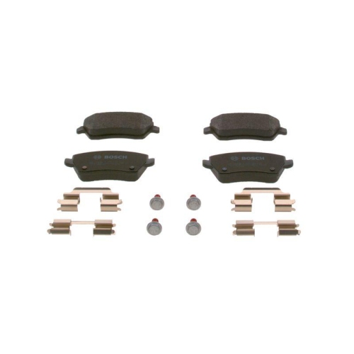Bremsbelagsatz Scheibenbremse Bosch 0986494592 f&uuml;r Lada Mercedes Benz Nissan