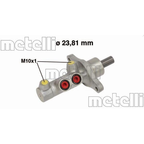 Hauptbremszylinder Metelli 05-0705 f&uuml;r Renault